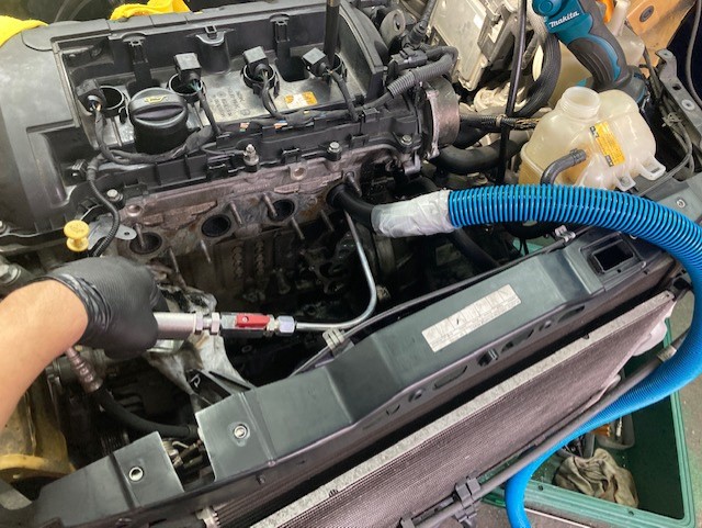 BMW/MINIクーパーS R55 R56 白煙修理とカーボン除去 | エクスガレージ 